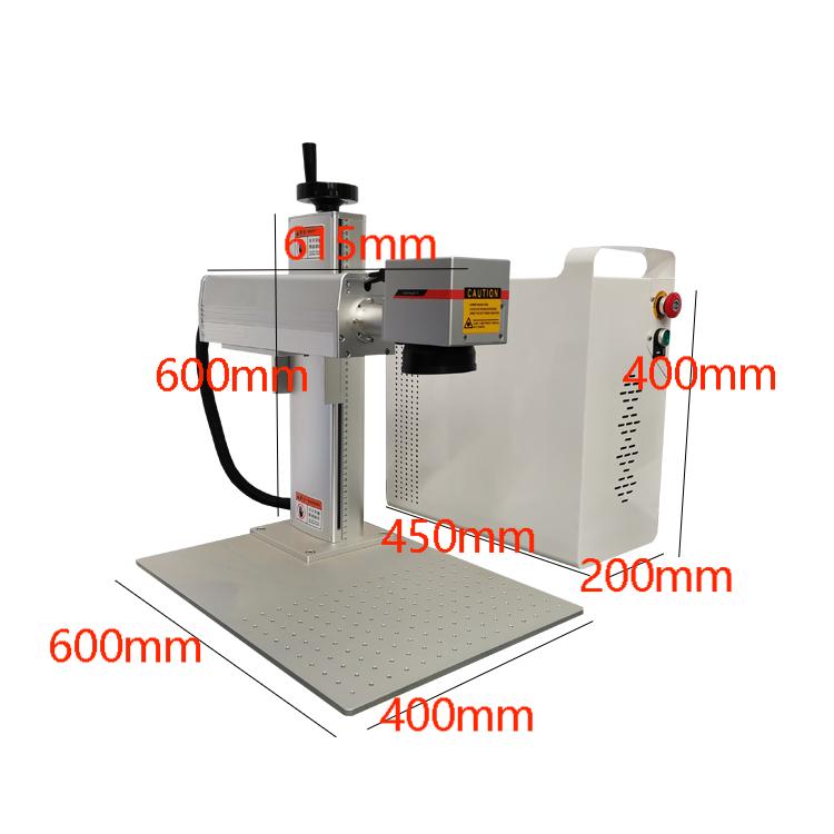 uusi tuote split laser merkintäkone metalliteollisuuden metallin merkintäkone LYL-MS50W korkealaatuinen